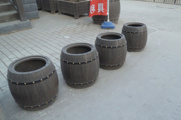 仿木花桶